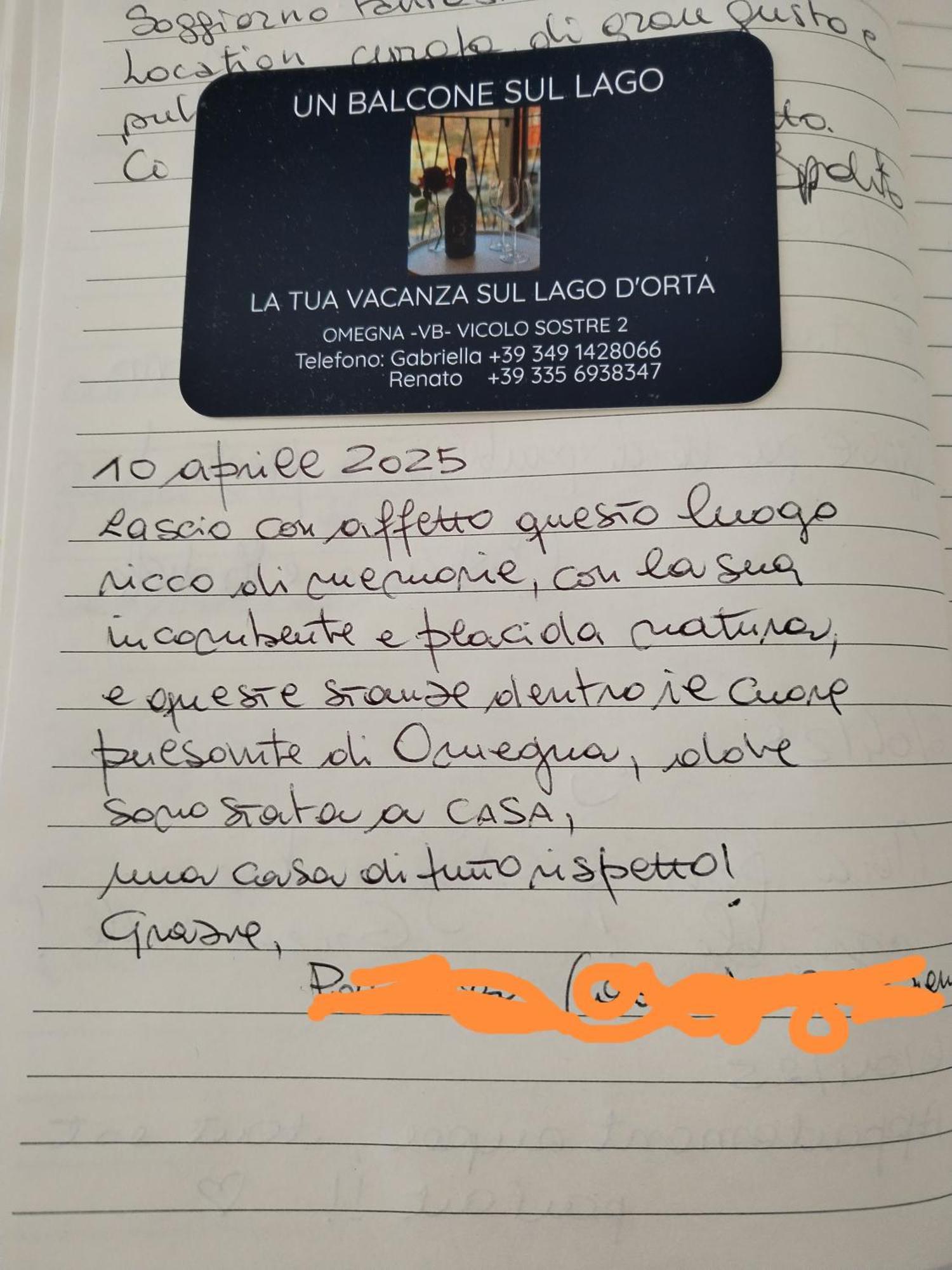 Un Balcone Sul Lago Omegna Exteriör bild